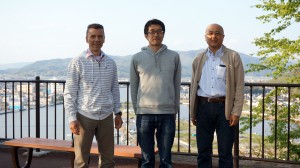 2014年5月6日　石巻の日和山にて